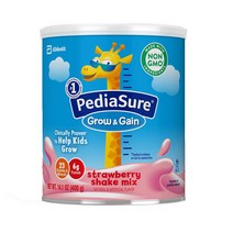 페디어슈어 딸기 영양 쉐이크 파우더 400g 6통 (총 2.4kg) GMO무첨가 단백질 DHA