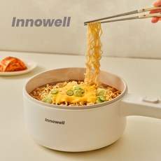 이노웰 세라믹 코팅 멀티쿠커 가정용 전기냄비 2L