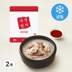 [로켓프레시] 경자국밥 돼지국밥 (냉동), 700g, 2개