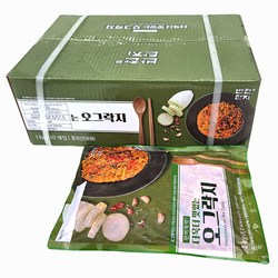 반찬단지 오그락지 얇은 무말랭이무침 반찬, 10개, 1kg