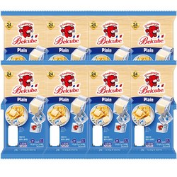 래핑카우 벨큐브 치즈 24큐브 125g 플레인 8개, 125g, 8개