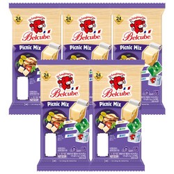 래핑카우 벨큐브 24큐브 125g 피크닉믹스 5개, 5개, 125g