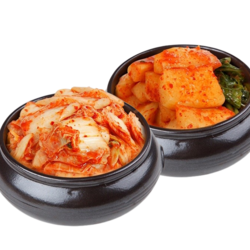 [제주 용암해수] 맛김치1kg + 총각김치 1kg (국내산 100%)
