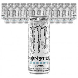 몬스터에너지 울트라 제로슈거 무설탕 에너지드링크 탄산음료 355ml 24캔, 35ml, 96개입