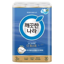 깨끗한나라 순수 프리미엄 더 퍼스트 천연펄프 3겹 고급롤화장지, 왜 선택해야 할까?