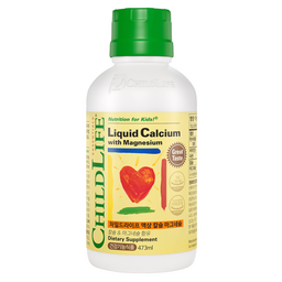 차일드라이프 액상 칼슘 마그네슘 오렌지맛 - 아이들을 위한 최고의 영양제!