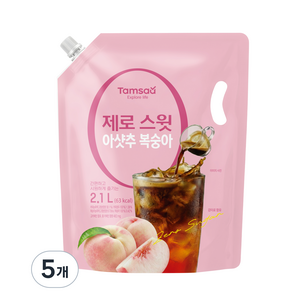 탐사 제로스윗 아샷추 복숭아