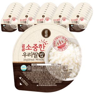 곰곰 소중한 우리쌀밥, 210g, 36개