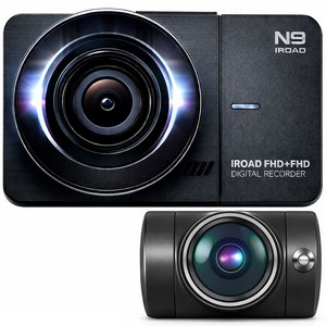 무료방문장착 아이로드 N9 엔나인 가성비 블랙박스 FHD 2채널 + 64GB + 헤드업디스플레이, 출장장착+단품, 32GB
