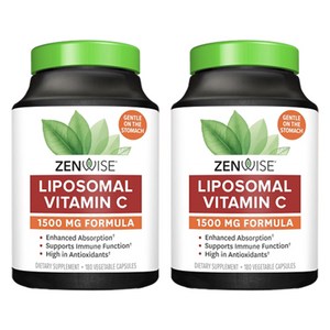 젠와이즈 리포소멀 비타민 C 1500mg 베지테리안 캡슐