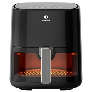OYEAH  저소음 에어프라이어  5.0L  시각화 대용량