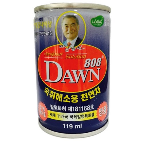 그래미 여명 808 숙취해소음료 119ml, 119ml, 1개