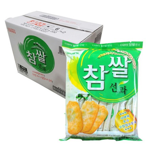 크라운 참쌀선과