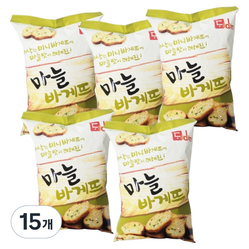 어반티라노 마늘바게뜨 과자, 15개, 90g