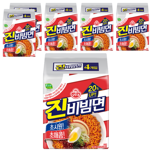 오뚜기 진비빔면 156g