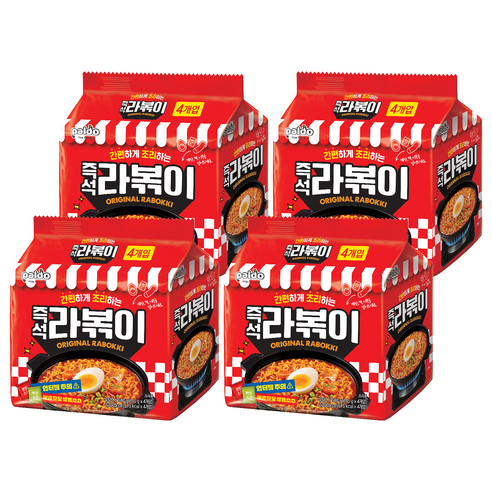 팔도 라볶이 봉지라면 145g