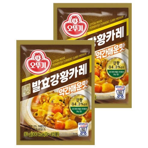 오뚜기 백세 발효 강황 카레