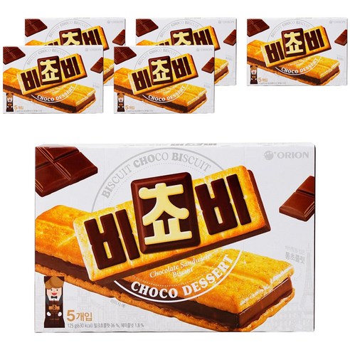 오리온 비쵸비 비스켓 5p