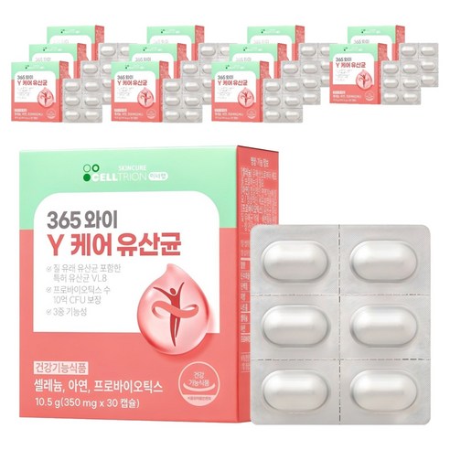 이너랩 365 와이케어 유산균, 30정, 12개