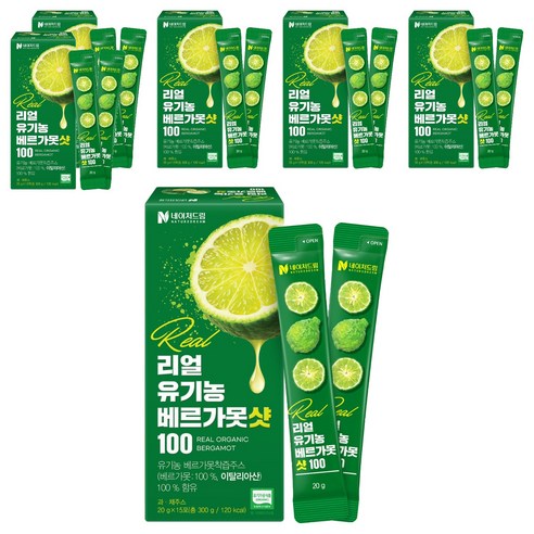 네이처드림 리얼 유기농 베르가못샷100 스틱형 착즙액