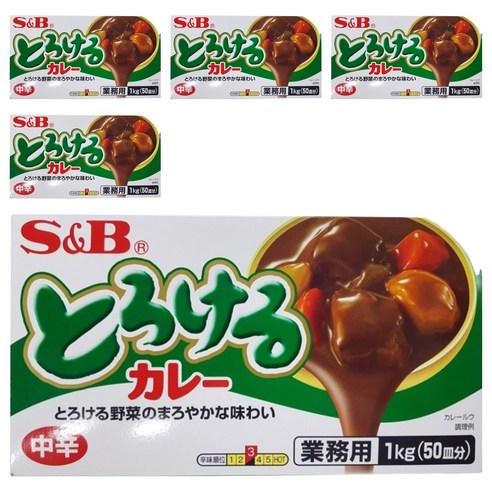 에스앤비 토로케루 카레 소스믹스 중간맛