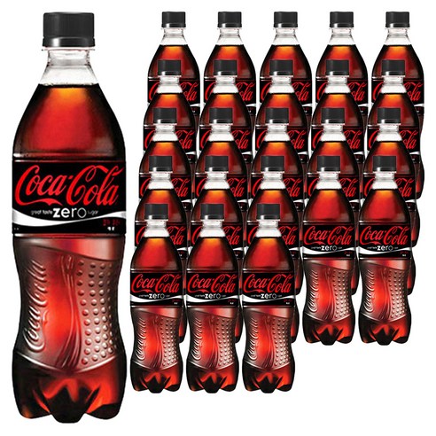 코카콜라 제로, 500ml, 24개