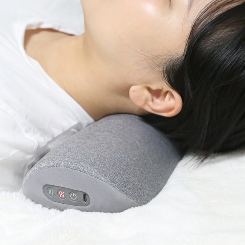 카프 무선 온열 3D 목 마사지기