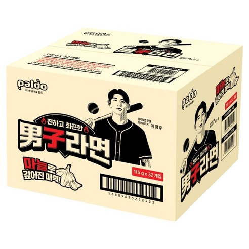 팔도 남자라면 115g