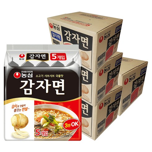 농심 감자면 117g