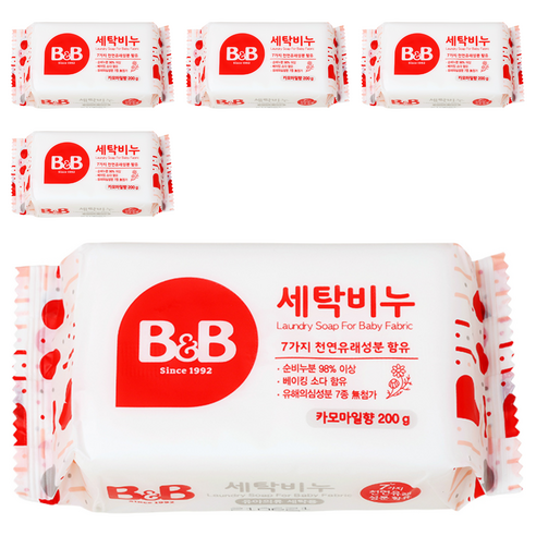 비앤비 유아의류용 세탁비누 카모마일