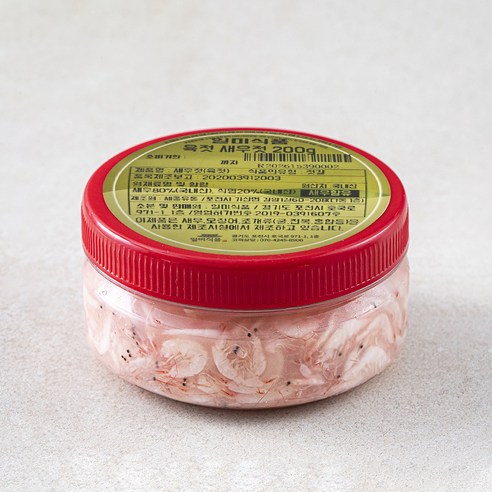[로켓프레시] 일미식품 육젓 새우젓, 200g, 1개