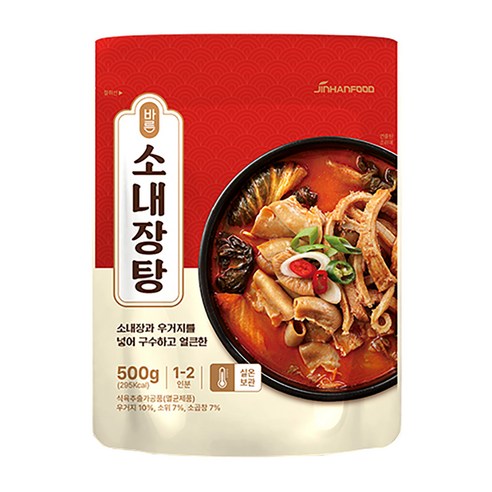 바른 소내장탕, 500g, 1개