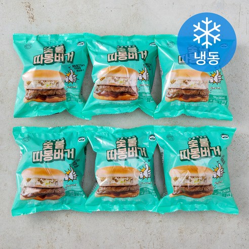 싱글팩토리 숯불 따봉버거 (냉동)