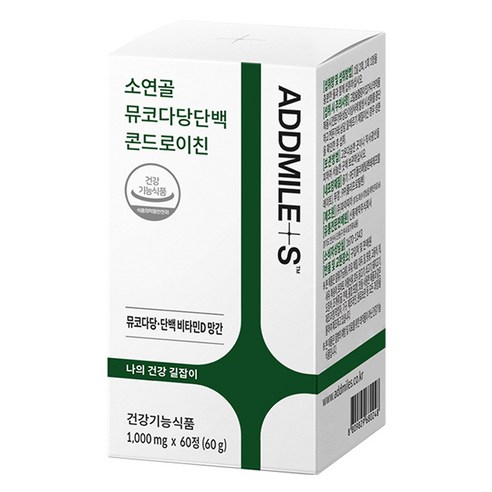 애드마일스 소연골 뮤코다당단백 콘드로이친 60g, 60정, 1개