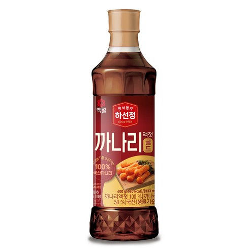 하선정 까나리 액젓골드