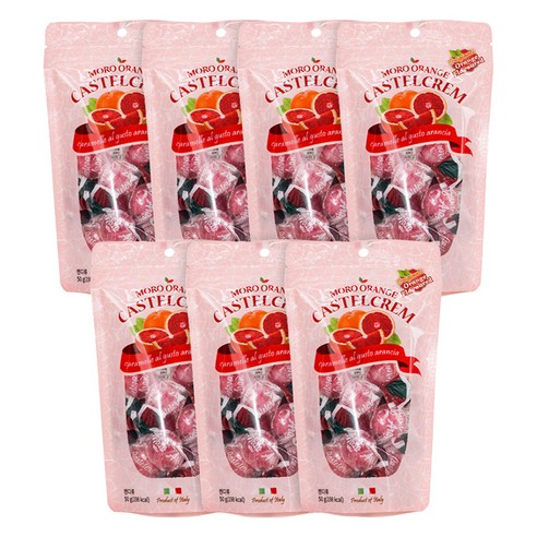 포지타노 카스텔크렘 모로오렌지사탕, 50g, 7개
