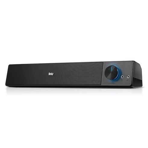 브리츠 2채널 사운드바 PC용 스피커, BZ-L1, 블랙