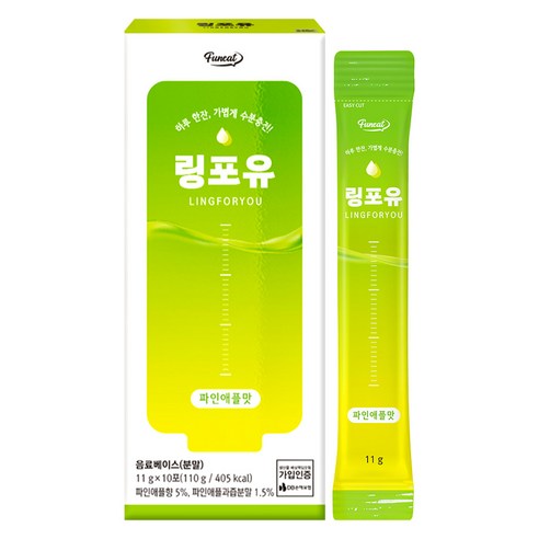 퍼니트 링포유 이온음료 분말 파인애플맛, 110g, 1개