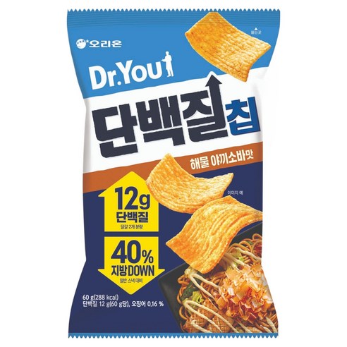 닥터유 단백질바 오리온 단백질칩 해물야끼소바맛