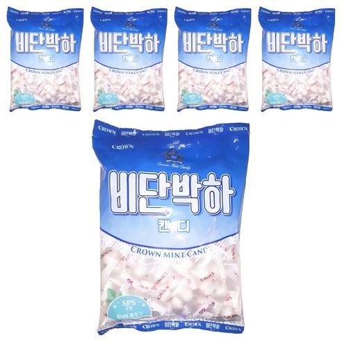 크라운 비단박하캔디