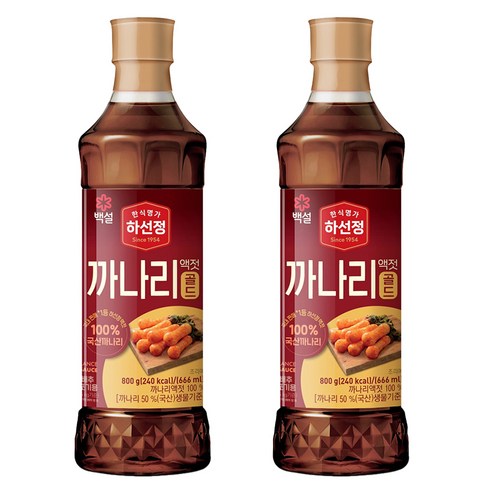 하선정 까나리액젓 골드