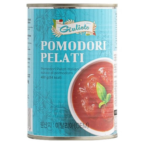 줄리에토 토마토홀 포모도리 필라티, 400g, 1개