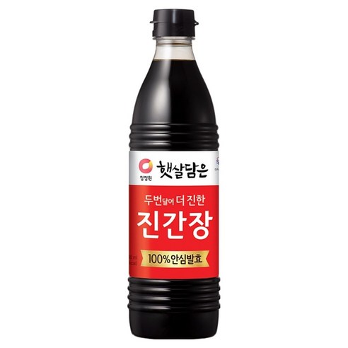 청정원 두번달여 더 진한 진간장