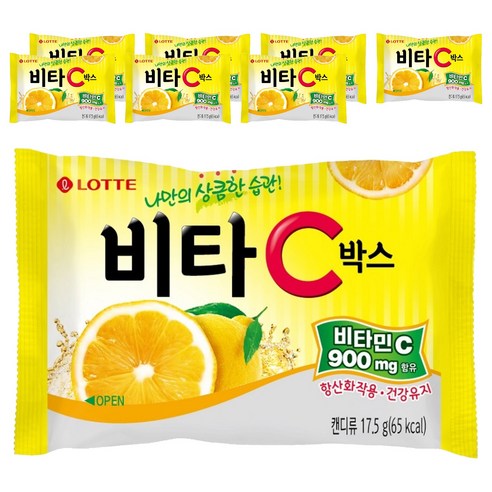 롯데웰푸드 비타C박스 캔디