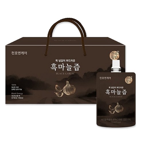 하루활력 목 넘김이 부드러운 흑마늘즙