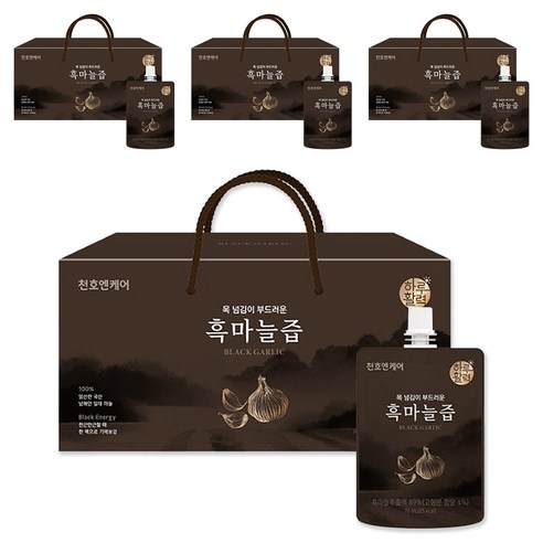 하루활력 목 넘김이 부드러운 흑마늘즙