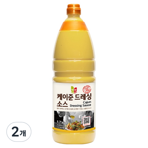 첫맛 케이준 드레싱 소스