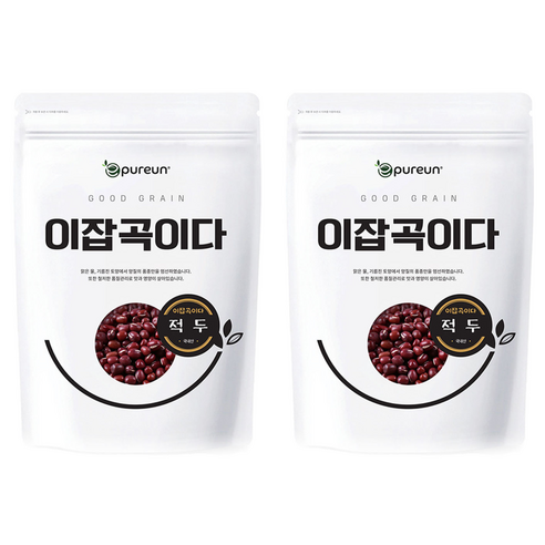이푸른 국산 적두, 1kg, 2개
