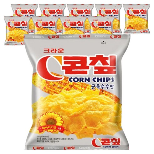 크라운 콘칲 군옥수수맛