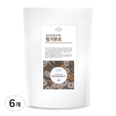 라돌체비타 핑거루트 삼각티백 50p, 1.2g, 50개입, 6개